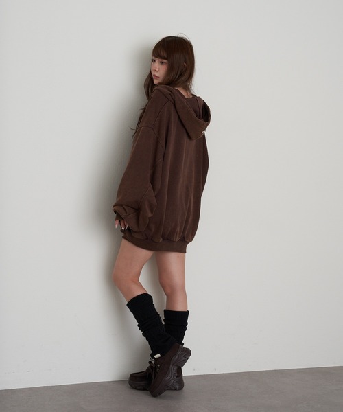 RAY CASSIN(レイカズン)の「ケーブルレッグウォーマー(レッグウォーマー・レディース・ブラック/チャコールグレー/グレー/ベージュ・FREE)」の10枚目の写真