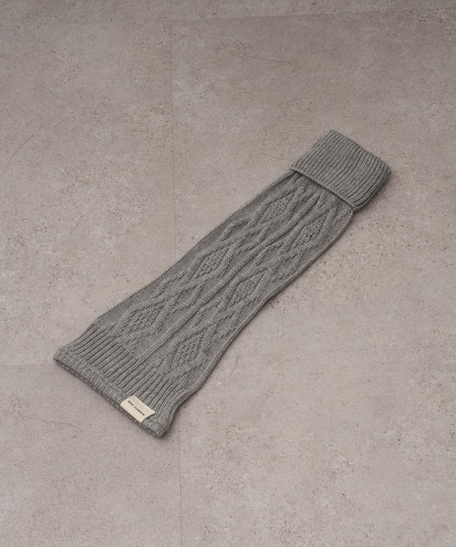 RAY CASSIN(レイカズン)の「ケーブルレッグウォーマー(レッグウォーマー・レディース・ブラック/チャコールグレー/グレー/ベージュ・FREE)」の20枚目の写真