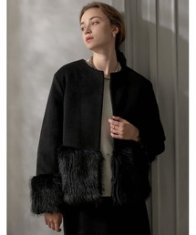 Re:EDIT(GfB)[MEISM by Re:EDIT][2025AW COLLECTION]ّfސ؂ւt@[gm[J[R[g(m[J[WPbg)