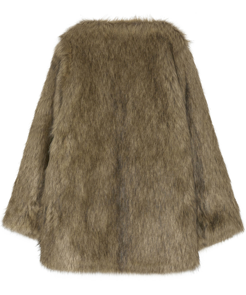 FLAREUP(フレアアップ)の「Fur Jacket (FL-046_Brown)(ムートンコート・レディース・ブラウン・1/2)」の9枚目の写真