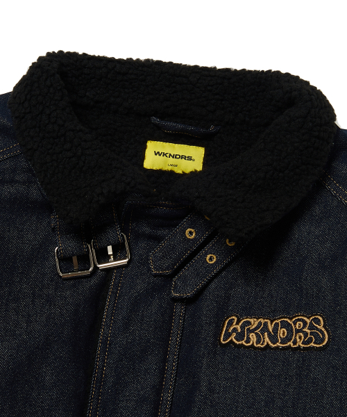 WKNDRS（ウィーキャンドース）の「DENIM SHERPA JK (D.BLUE)（その他アウター・レディース・その他・MEDIUM/LARGE/X-LARGE）」の3枚目の写真