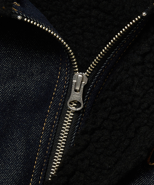 WKNDRS（ウィーキャンドース）の「DENIM SHERPA JK (D.BLUE)（その他アウター・レディース・その他・MEDIUM/LARGE/X-LARGE）」の5枚目の写真