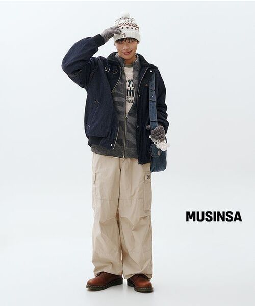 WKNDRS（ウィーキャンドース）の「DENIM SHERPA JK (D.BLUE)（その他アウター・レディース・その他・MEDIUM/LARGE/X-LARGE）」の10枚目の写真