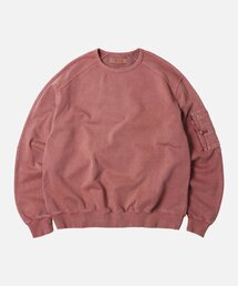 PIGMENT DYEING MIL SWEATSHIRT _ PINK