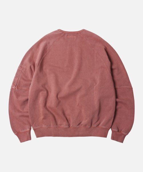 FRIZMWORKS(フリズムワークス)の「PIGMENT DYEING MIL SWEATSHIRT _ PINK(スウェット・レディース・その他・MEDIUM/LARGE/X-LARGE)」の9枚目の写真