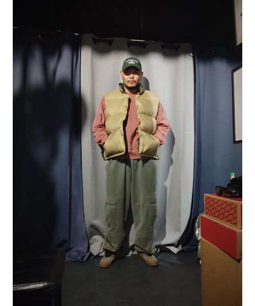 FRIZMWORKS(フリズムワークス)の「PIGMENT DYEING MIL SWEATSHIRT _ PINK(スウェット・レディース・その他・MEDIUM/LARGE/X-LARGE)」の3枚目の写真