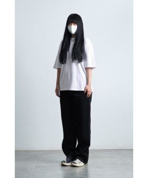 MUSINSA STANDARD（ムシンサスタンダード）の「リサイクルリラックスクルーネックTシャツ[ホワイト]（Tシャツ/カットソー・メンズ・その他・MEDIUM/LARGE/X-LARGE/XX-LARGE/XXX-LARGE）」の12枚目の写真