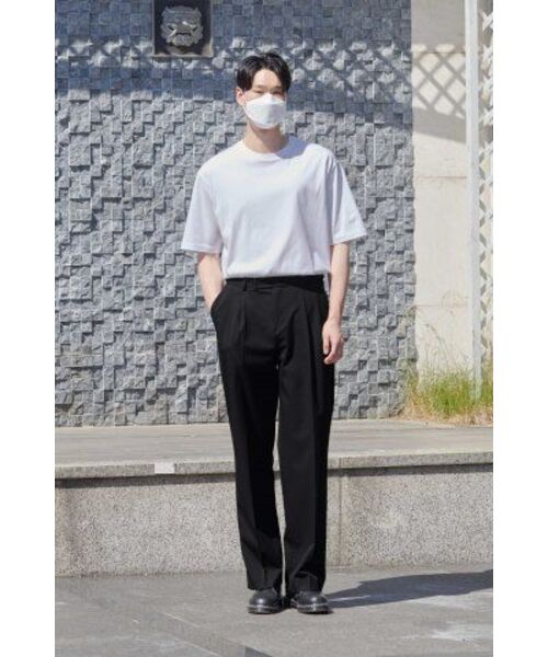 MUSINSA STANDARD（ムシンサスタンダード）の「リサイクルリラックスクルーネックTシャツ[ホワイト]（Tシャツ/カットソー・メンズ・その他・MEDIUM/LARGE/X-LARGE/XX-LARGE/XXX-LARGE）」の14枚目の写真