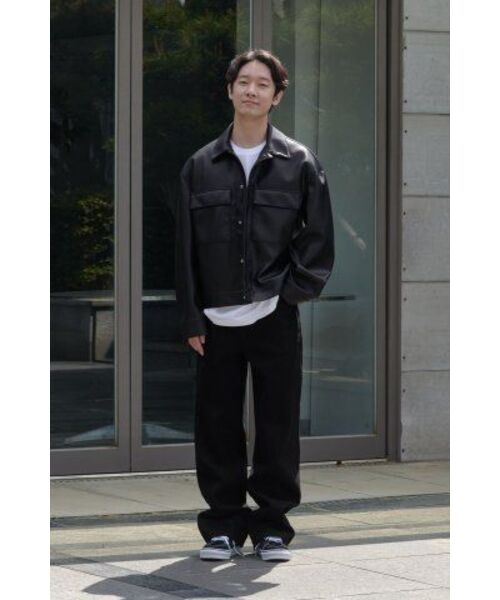 MUSINSA STANDARD（ムシンサスタンダード）の「リサイクルリラックスクルーネックTシャツ[ホワイト]（Tシャツ/カットソー・メンズ・その他・MEDIUM/LARGE/X-LARGE/XX-LARGE/XXX-LARGE）」の15枚目の写真