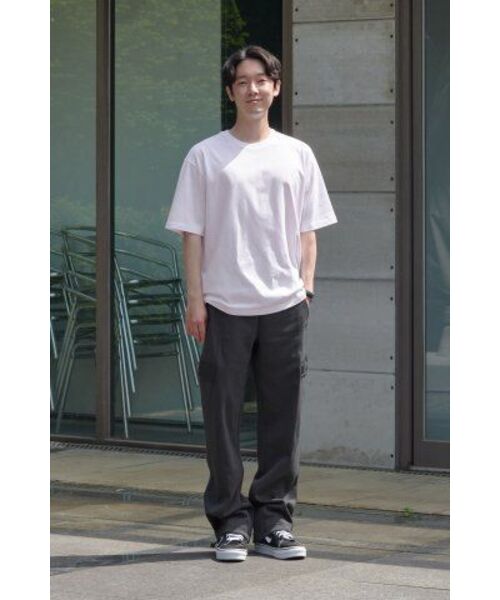 MUSINSA STANDARD（ムシンサスタンダード）の「リサイクルリラックスクルーネックTシャツ[ホワイト]（Tシャツ/カットソー・メンズ・その他・MEDIUM/LARGE/X-LARGE/XX-LARGE/XXX-LARGE）」の16枚目の写真