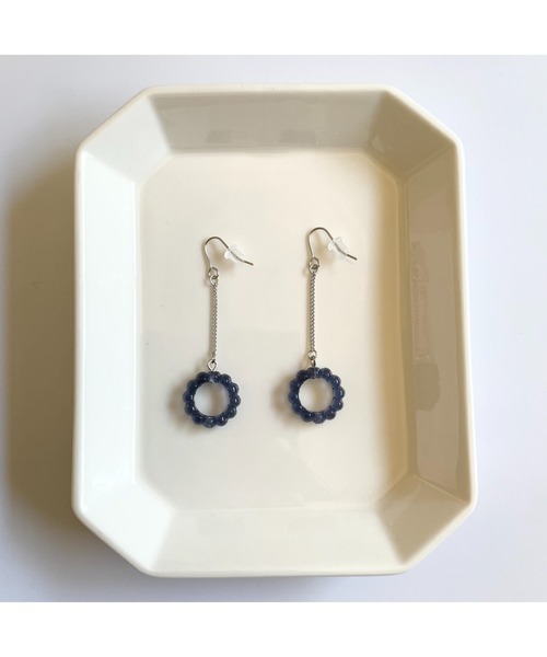 tone(トーン)の「【TOMEI LAB】バブル 揺れる クリア ピアス(MA)(ピアス(両耳用)・レディース・クリア/パープル系その他・FREE)」の9枚目の写真