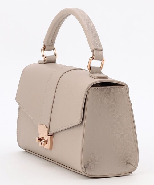 ANY SIS（エニィスィス）の「【2WAY】トップハンドルショルダー バッグ（ショルダーバッグ・レディース・ブラック系/ベージュ系・F）」の9枚目の写真