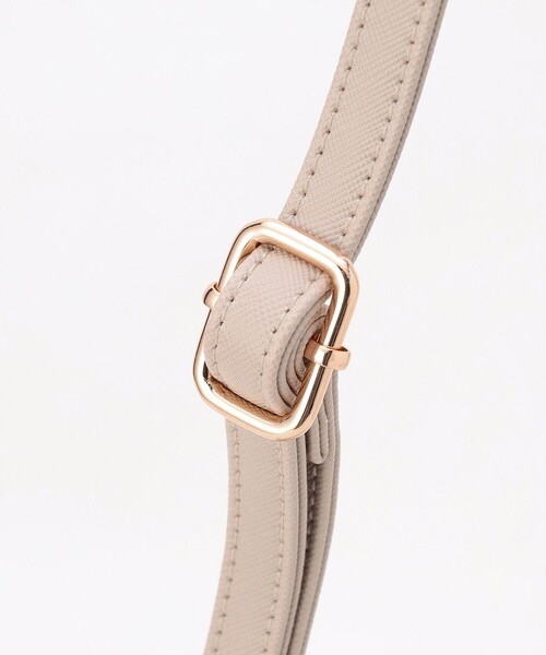 ANY SIS（エニィスィス）の「【2WAY】トップハンドルショルダー バッグ（ショルダーバッグ・レディース・ベージュ系/ブラック系・F）」の5枚目の写真