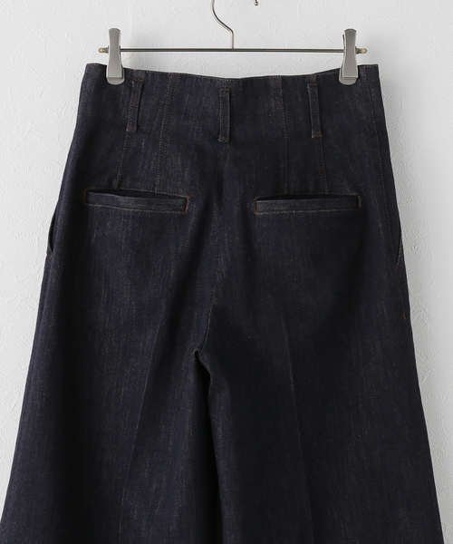 Noble(ノーブル)の「デニムライクスラックス(デニムパンツ・レディース・ネイビー・38/36)」の13枚目の写真