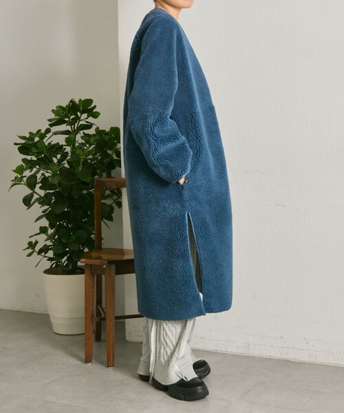 【新品未使用/タグ付き 】earPAPILLONNER イアパピヨネ コート ear PAPILLONNER（イア パピヨネ） コート アウター 「はぴだんぶい