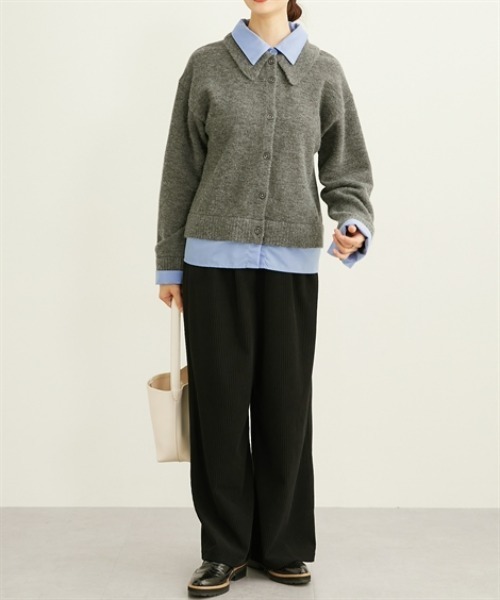 nissen(ニッセン)の「カットコールイージパンツ(その他パンツ・レディース・アイボリー/ブラック・M/L/LL)」の10枚目の写真