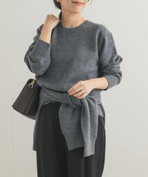URBAN RESEARCH DOORS | ウールコンパクトクルーネックプルオーバー(ニット/セーター)