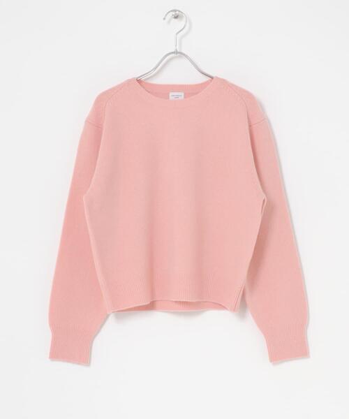 archivo ♡ピンク クルーネックセーター　サイズ38 archivo ♡ピンク クルーネックセーター サイズ38