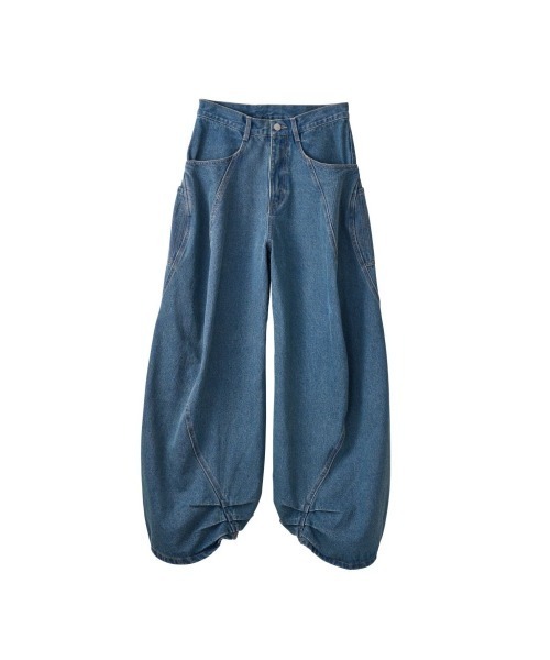Knuth Marf（クヌースマーフ）の「tuck design denim pants（デニム