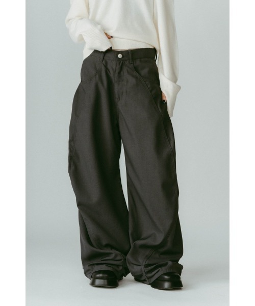 tuck design denim pants（デニムパンツ）｜Knuth Marf