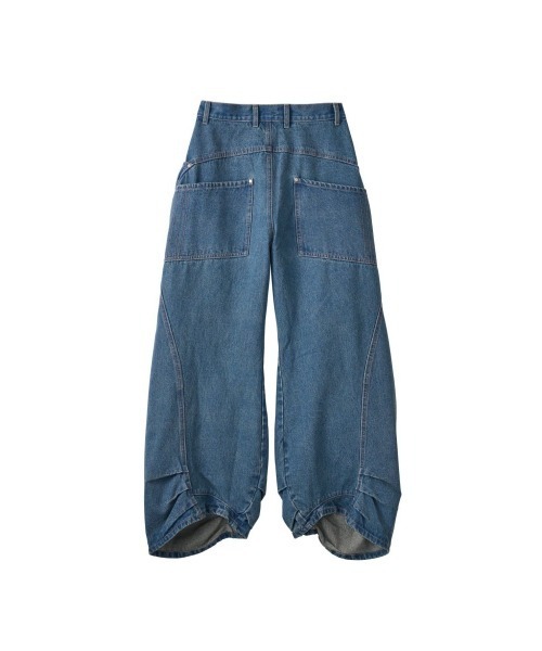 tuck design denim pants（デニムパンツ）｜Knuth Marf