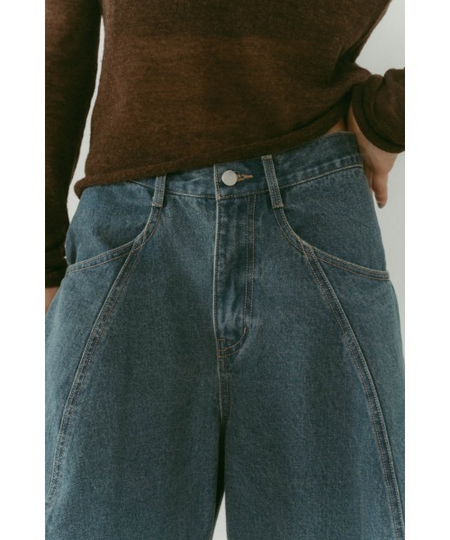 tuck design denim pants（デニムパンツ）｜Knuth Marf