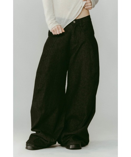 tuck design denim pants（デニムパンツ）｜Knuth Marf
