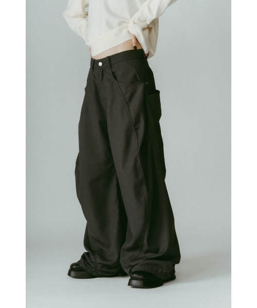 Knuth Marf（クヌースマーフ）の「tuck design denim pants（デニム