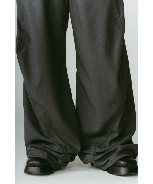 パンツ Knuth Marf tuck design denim pants XS tuck design denim pants/denimblue | KNUTH MARF