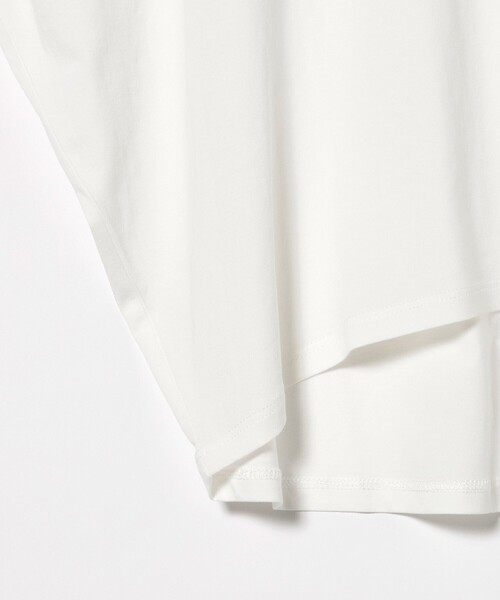 BEAMS HEART(ビームスハート)の「ビッグタック プルオーバー(Tシャツ/カットソー・レディース・オレンジ/オフホワイト/ブルー/チャコールグレー・FREE)」の12枚目の写真
