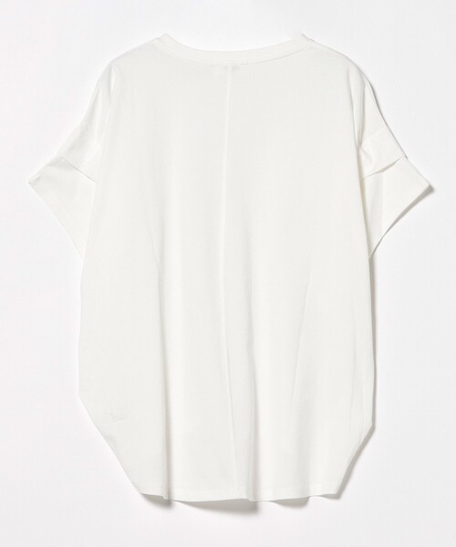 BEAMS HEART(ビームスハート)の「ビッグタック プルオーバー(Tシャツ/カットソー・レディース・オレンジ/オフホワイト/ブルー/チャコールグレー・FREE)」の13枚目の写真
