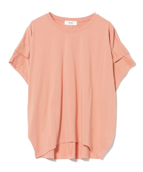 BEAMS HEART(ビームスハート)の「ビッグタック プルオーバー(Tシャツ/カットソー・レディース・オレンジ/オフホワイト/ブルー/チャコールグレー・FREE)」の18枚目の写真