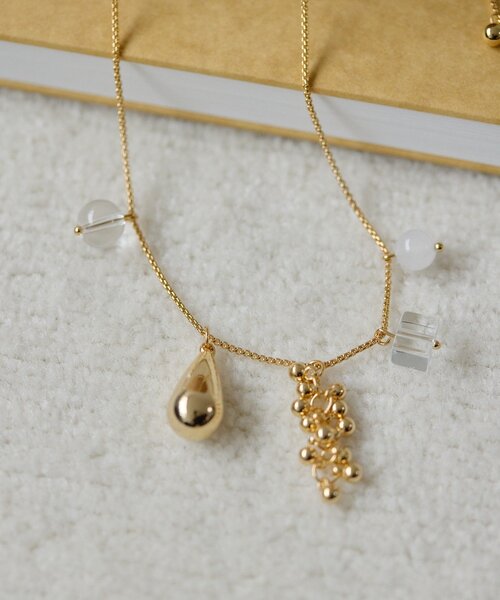 ear PAPILLONNER(イアパピヨネ)の「グリグリロングネックレス(ネックレス・レディース・シルバー/ゴールド・FREE)」の17枚目の写真