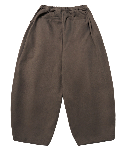 IDWS(アイドンワナセル)の「Void 4 Tuck Balloon Trouser Brown(スラックス・レディース・その他・0/1/2)」の3枚目の写真