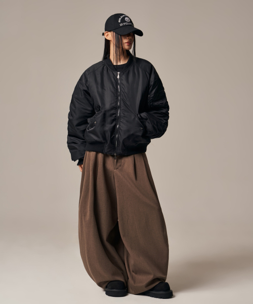 IDWS(アイドンワナセル)の「Void 4 Tuck Balloon Trouser Brown(スラックス・レディース・その他・0/1/2)」の22枚目の写真