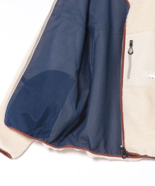 STYLISE（スタイライズ）の「【FIRST DOWN】BOA JKT (ボアジャケット) / 3カラー [F942021]（ダウンジャケット/コート・メンズ・ブラック/ベージュ・M/L）」の4枚目の写真