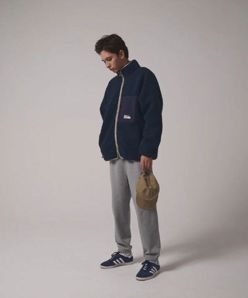 STYLISE（スタイライズ）の「【FIRST DOWN】BOA JKT (ボアジャケット) / 3カラー [F942021]（ダウンジャケット/コート・メンズ・ブラック/ベージュ・M/L）」の11枚目の写真