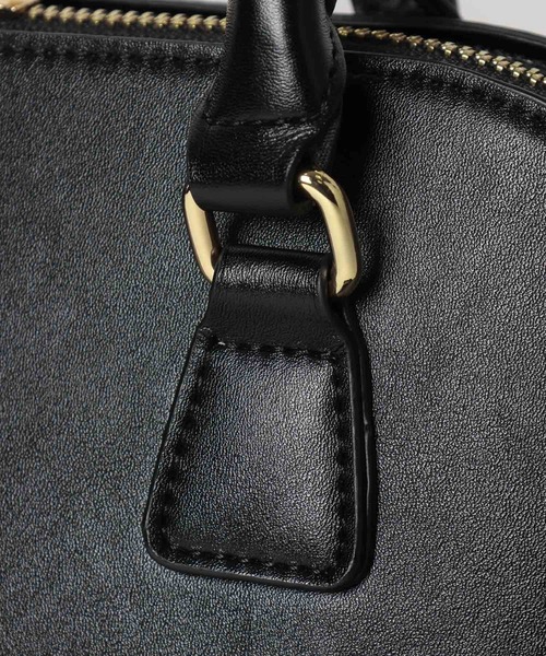 Elura（エルーラ）の「リュクスラインテープBAG　L/633011（ハンドバッグ・レディース・キャメル/ブラック・FREE）」の14枚目の写真