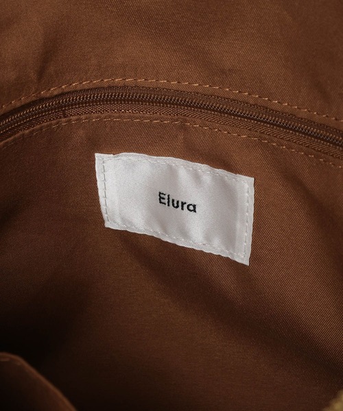 Elura（エルーラ）の「リュクスラインテープBAG　L/633011（ハンドバッグ・レディース・キャメル/ブラック・FREE）」の16枚目の写真
