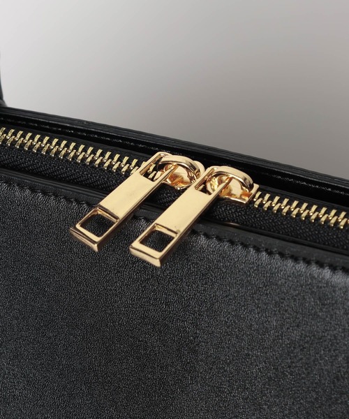 Elura（エルーラ）の「リュクスラインテープBAG　L/633011（ハンドバッグ・レディース・キャメル/ブラック・FREE）」の10枚目の写真