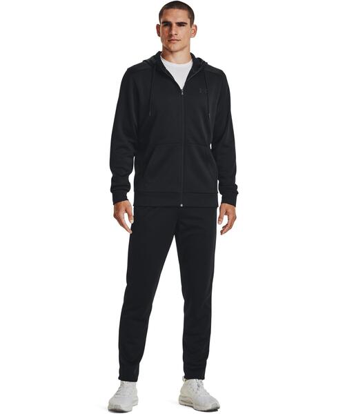 UNDER ARMOUR(アンダーアーマー)の「UAアーマーフリース フルジップ フーディー(トレーニング/メンズ)(スウェット・メンズ・ブラック・L/2XL/S/M/XL)」の3枚目の写真
