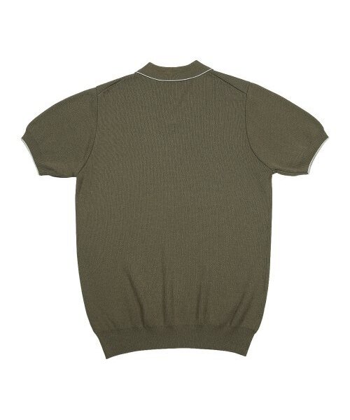 sortie（ソルティ）の「Combination collar knit (Khaki)（ポロシャツ・メンズ・その他・X-LARGE/LARGE/MEDIUM）」の2枚目の写真