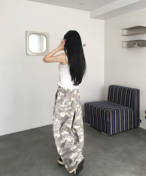 CHERRYQUIRI(チェリーキュリー)の「dot ribbon frill sleeveless - white(Tシャツ/カットソー・レディース・その他・FREE)」の3枚目の写真