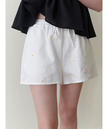 Rudbeckia shorts (yellow flower)