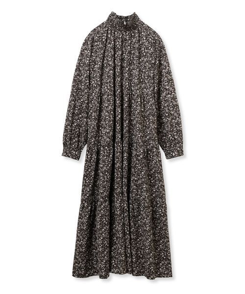 セール】フラワープリントティアードワンピース（ワンピース）｜Mila