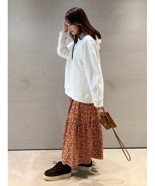 セール】フラワープリントティアードワンピース（ワンピース）｜Mila