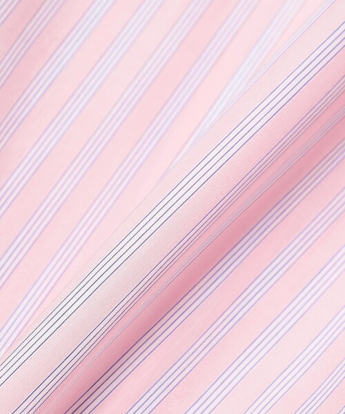 QUATTROCCHI（クアトロッキ）の「QUATTROCCHI / ストライプ シグネチャー シャツ（シャツ/ブラウス・メンズ・ブルー/ピンク・SMALL/MEDIUM/LARGE）」の6枚目の写真