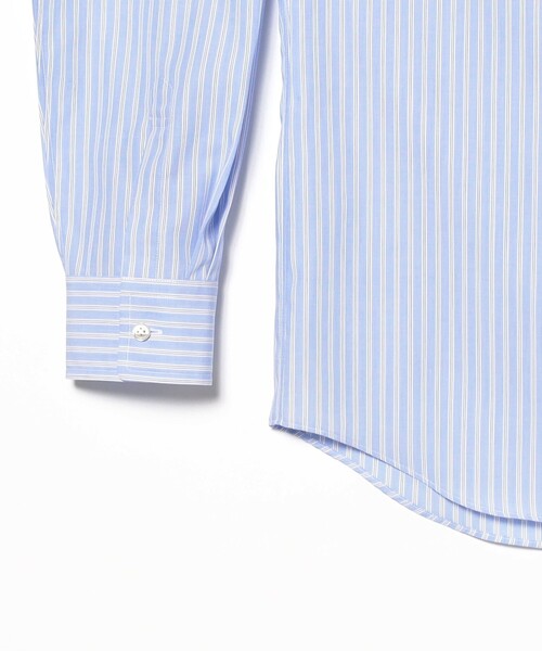 QUATTROCCHI（クアトロッキ）の「QUATTROCCHI / ストライプ シグネチャー シャツ（シャツ/ブラウス・メンズ・ブルー/ピンク・SMALL/MEDIUM/LARGE）」の8枚目の写真