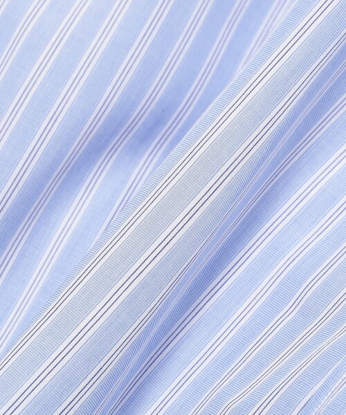 QUATTROCCHI（クアトロッキ）の「QUATTROCCHI / ストライプ シグネチャー シャツ（シャツ/ブラウス・メンズ・ブルー/ピンク・SMALL/MEDIUM/LARGE）」の10枚目の写真