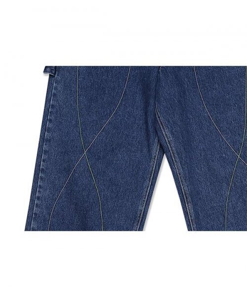 youthbath（ユースバース）の「STITCH WIDE DENIM_BLUE（デニムパンツ・レディース・その他・MEDIUM/SMALL/X-SMALL/LARGE）」の5枚目の写真